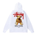 Stussy Hoodie Fall/Winter Fleece Hooded Sweater