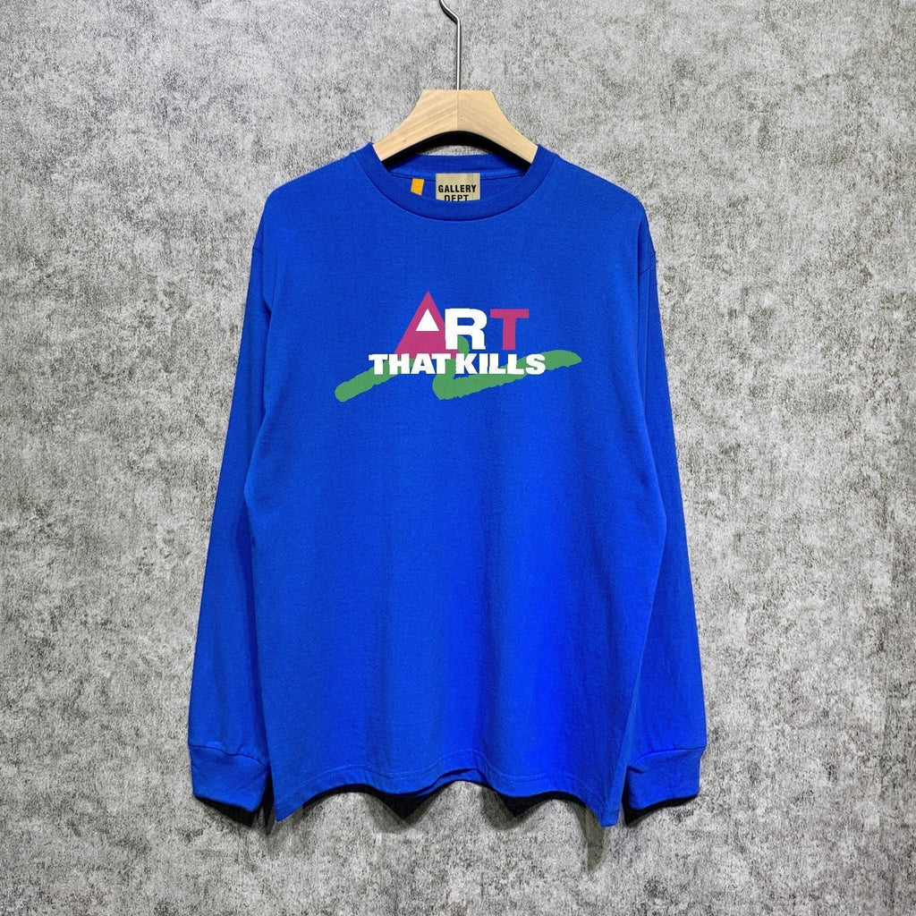Gallery Dept Long Sleeved Shirt Fashion Brand Long Sleeve Long-Sleeved T-shirt Blouse
