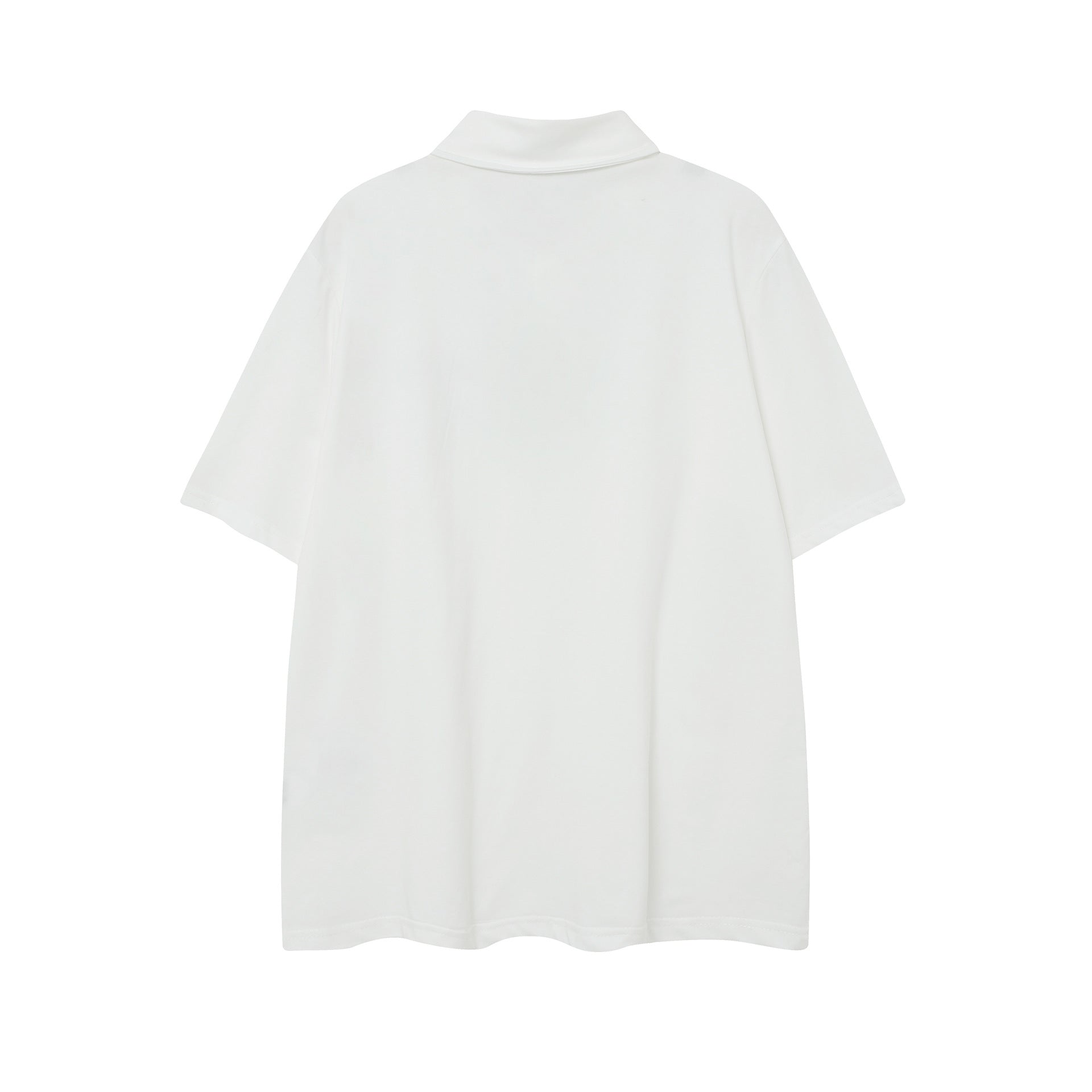 Chrome Heart T Shirts Sanskrit horseshoe print polo shirt short sleeve