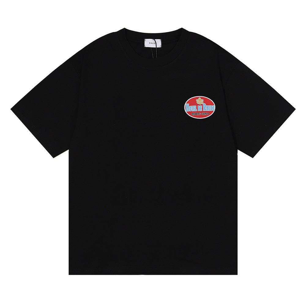 Rhude T-shirt Short Sleeve T-shirt Loose