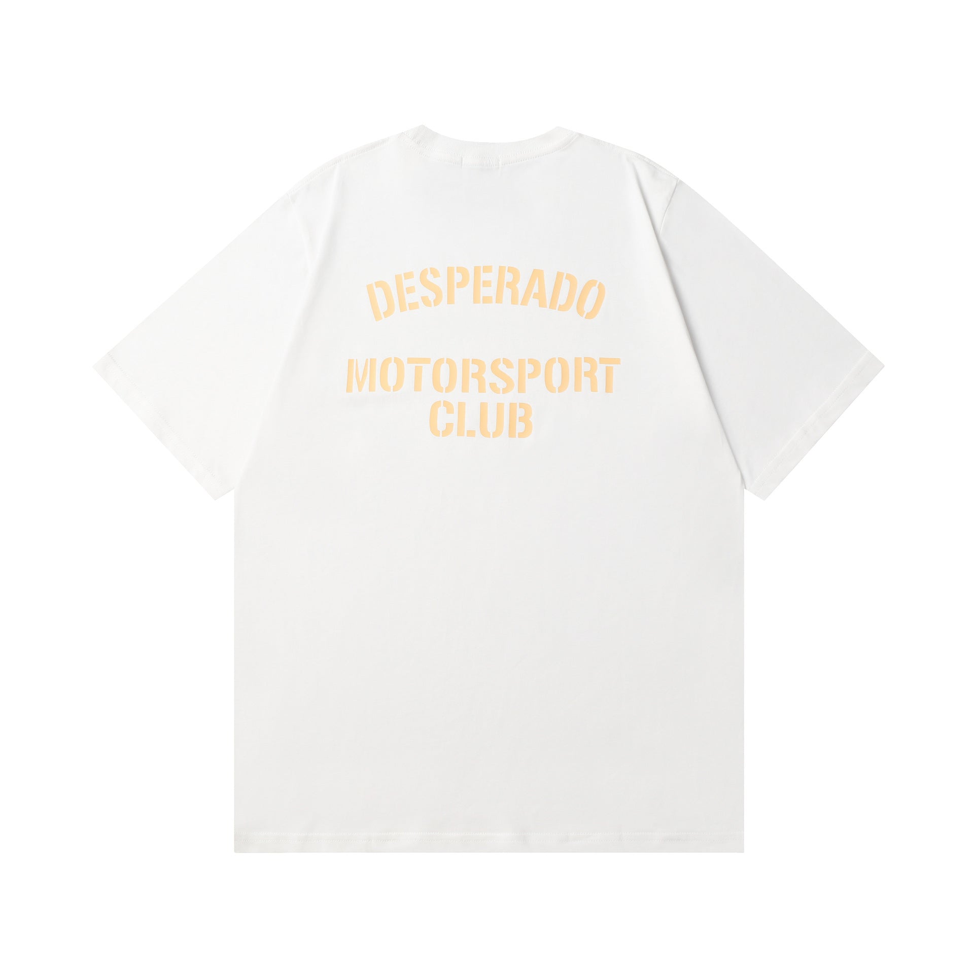 Rhude T-shirt Racing Club Alphabet Slogan Printed Short Sleeve T-shirt