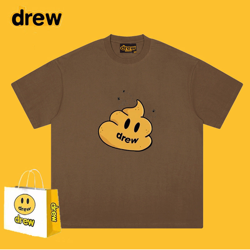 Drew T-shirts Short Sleeve Faeces Graffiti High Street