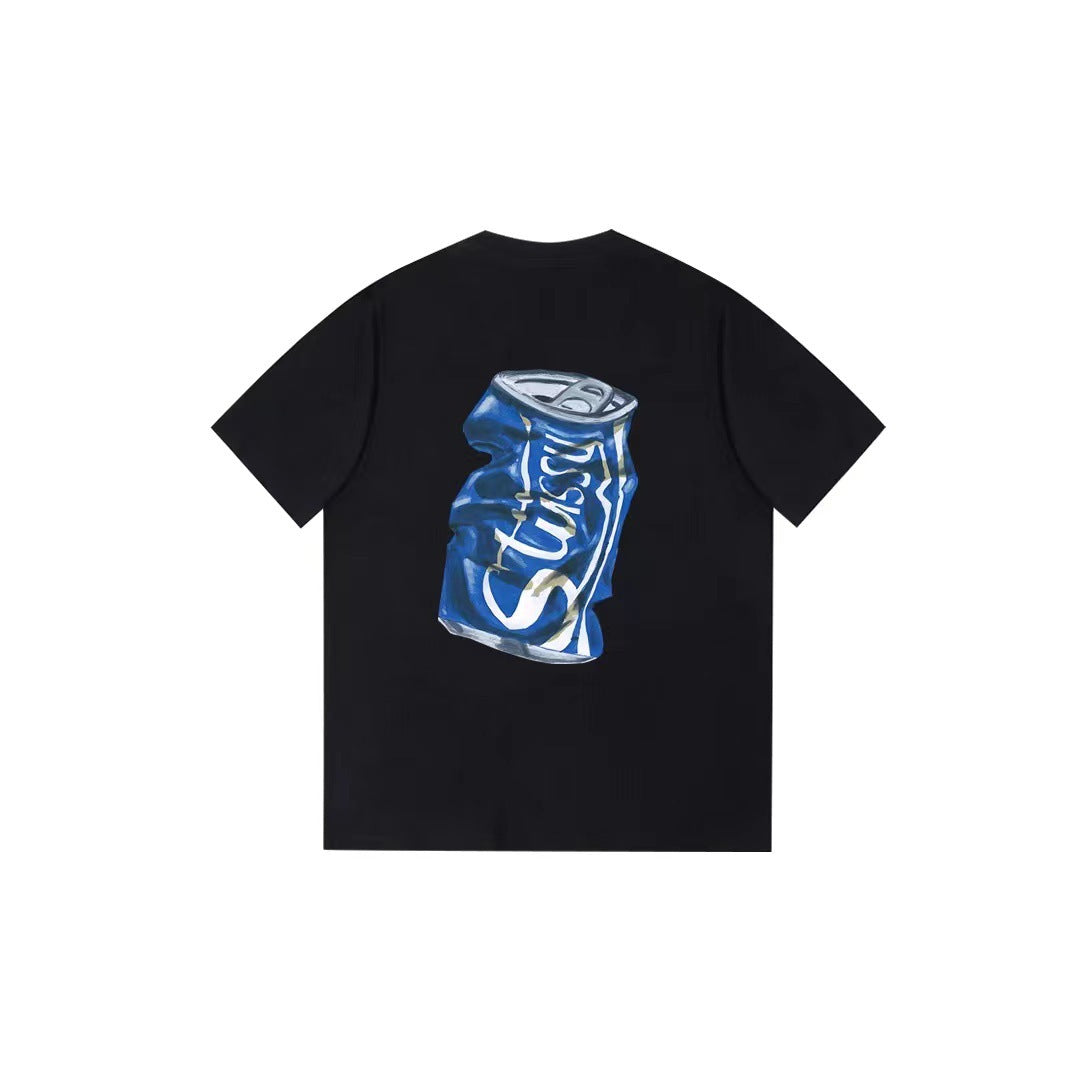 Stussy T-Shirts Loose Casual T-Shirts Same for Men and Women