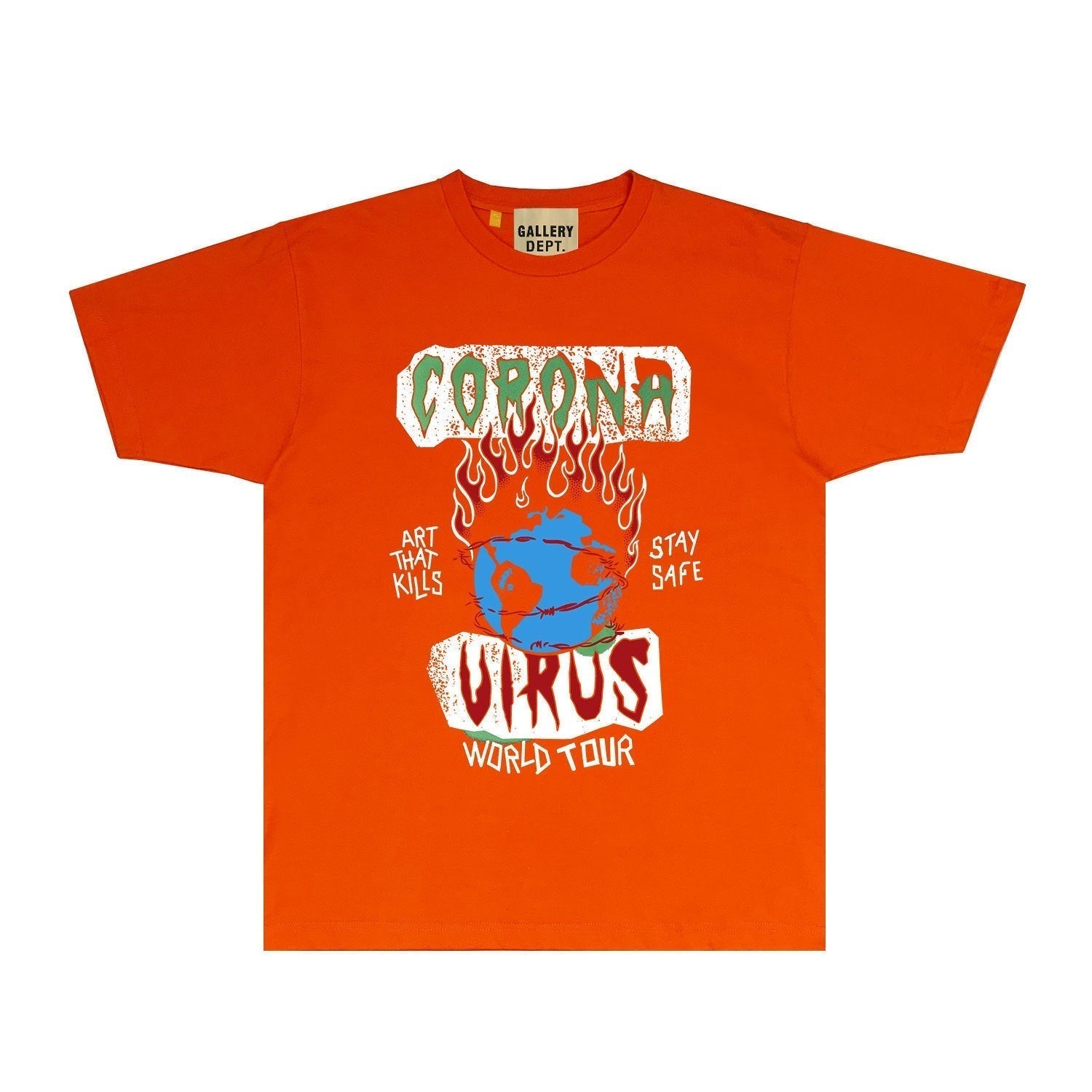 Gallery Dept T Shirts European And American Tee Shirt Short Sleeve T-Shirt Blouse