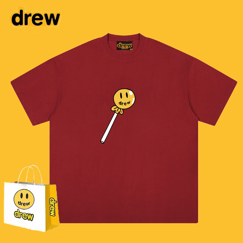 Drew T-shirts T-shirt Candy Short Sleeve Loose