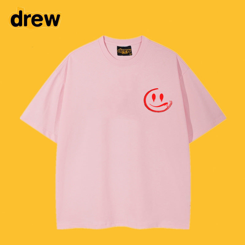 Drew T-shirts Cotton Short-Sleeved Printed T-shirt