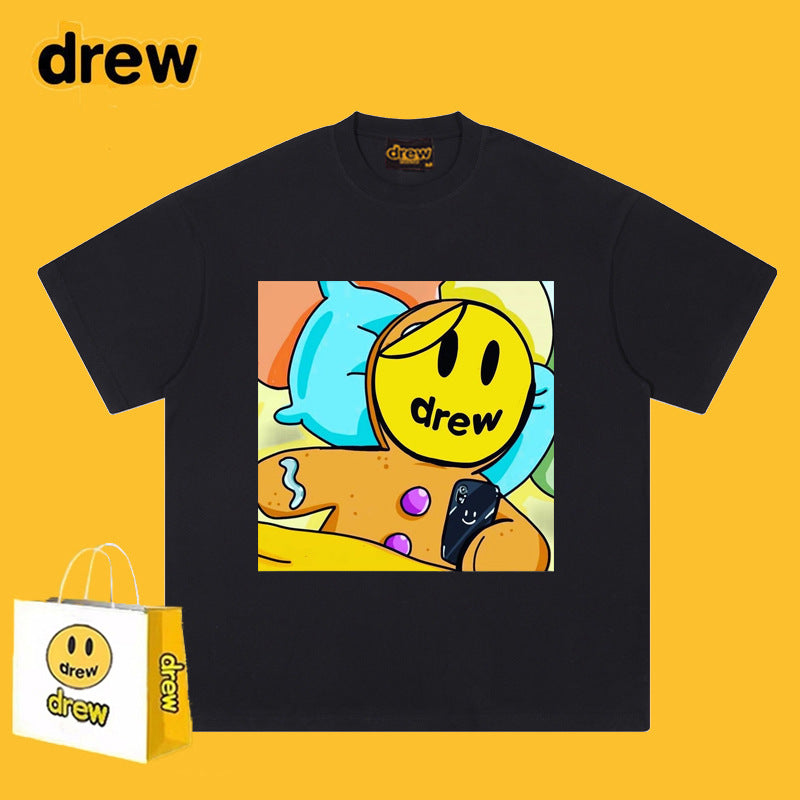 Drew T-shirts Cotton Printed T-shirt