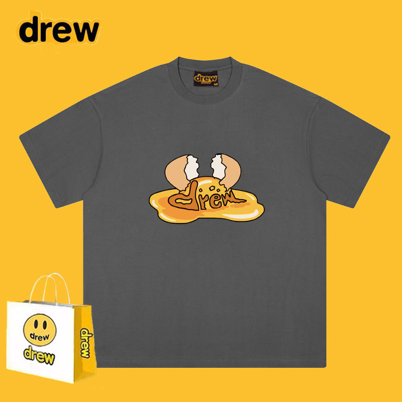 Drew T-shirts Short-Sleeved T-shirt Smiley Face