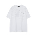 Chrome Heart T Shirts CH Gypsy Hot Diamond Cross Crew Neck Short Sleeve T-Shirt