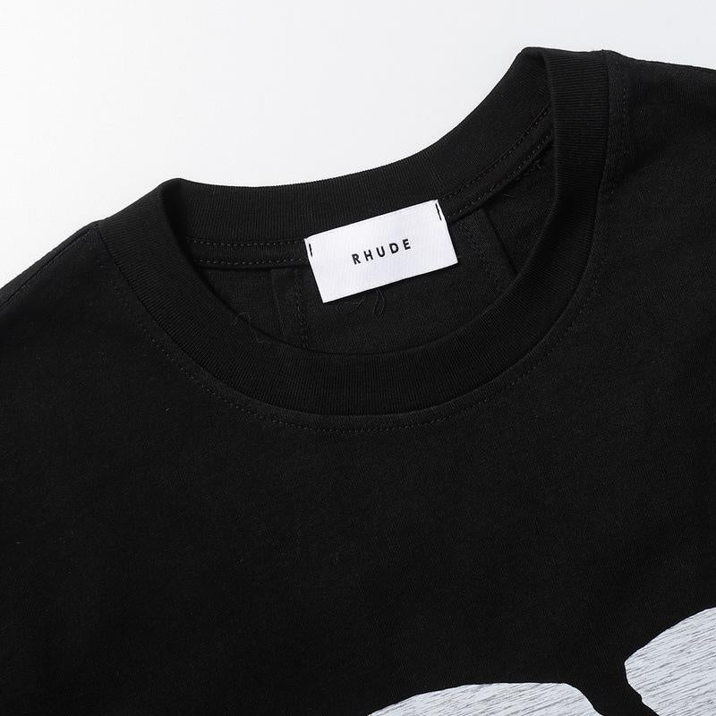 Rhude T-shirt Geometric Print Short Sleeve T-shirt