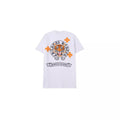 Chrome Heart T Shirts Color Scroll Tiger Head Pattern Short Sleeve T-Shirt