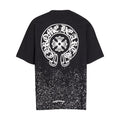 Chrome Heart T Shirts T-shirt sprayed loose cotton short sleeves