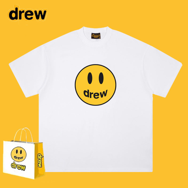 Drew T-shirts Printed T-shirt High Street Short Sleeve