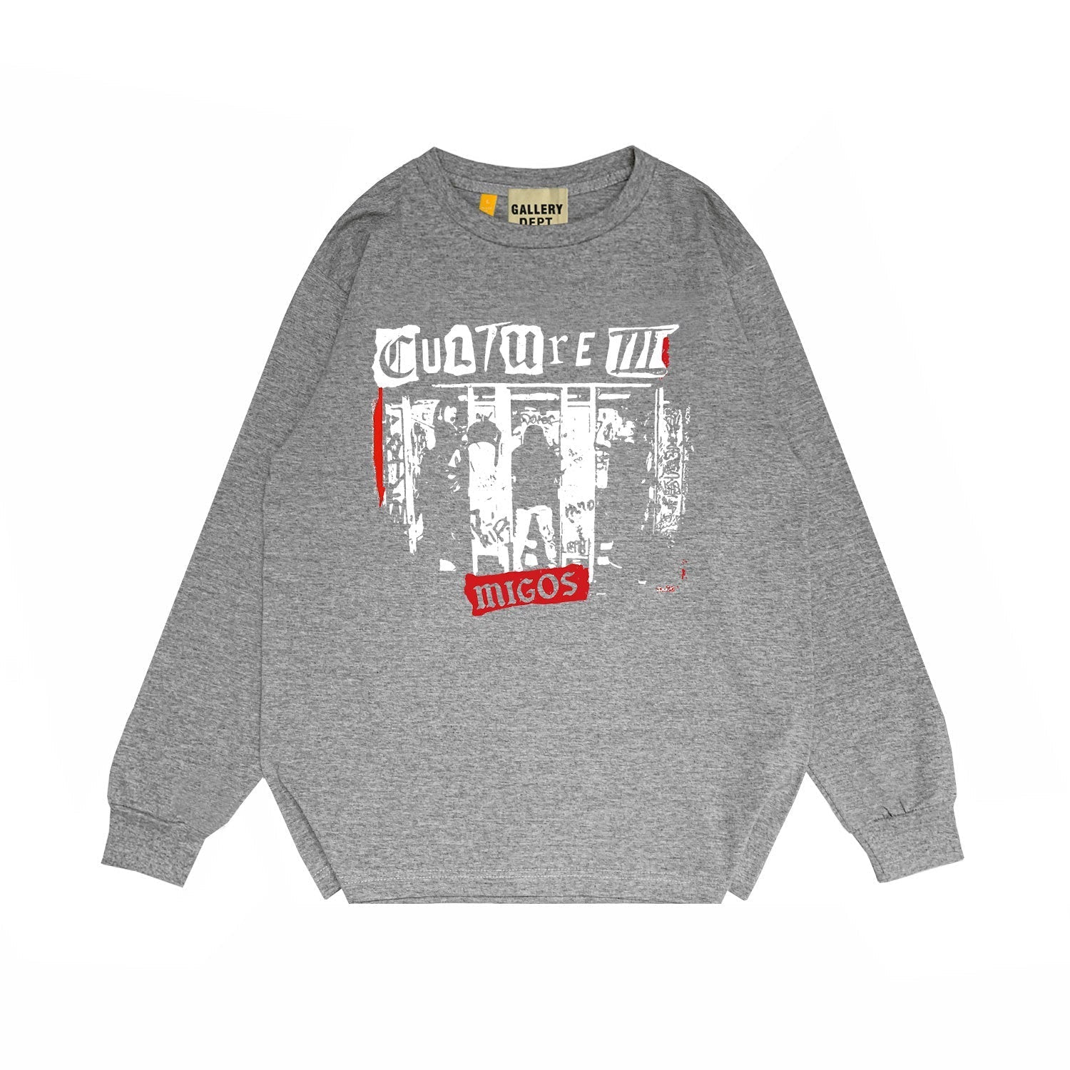 Gallery Dept Long Sleeved Shirt Fashion Brand Long Sleeve Long-Sleeved T-shirt Blouse