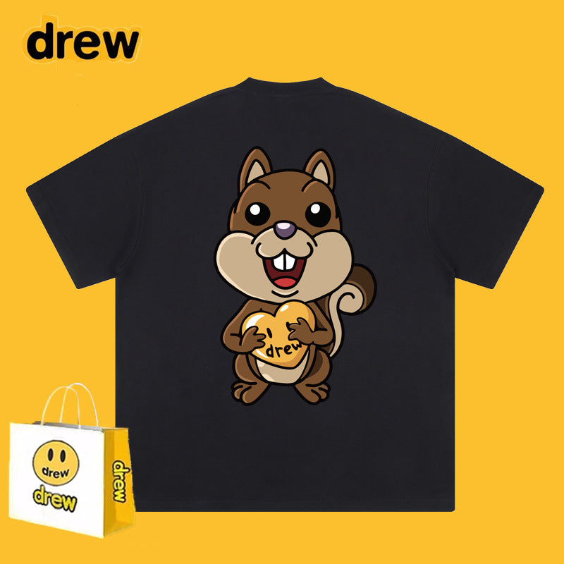 Drew T-shirts Short Sleeve Summer Loose