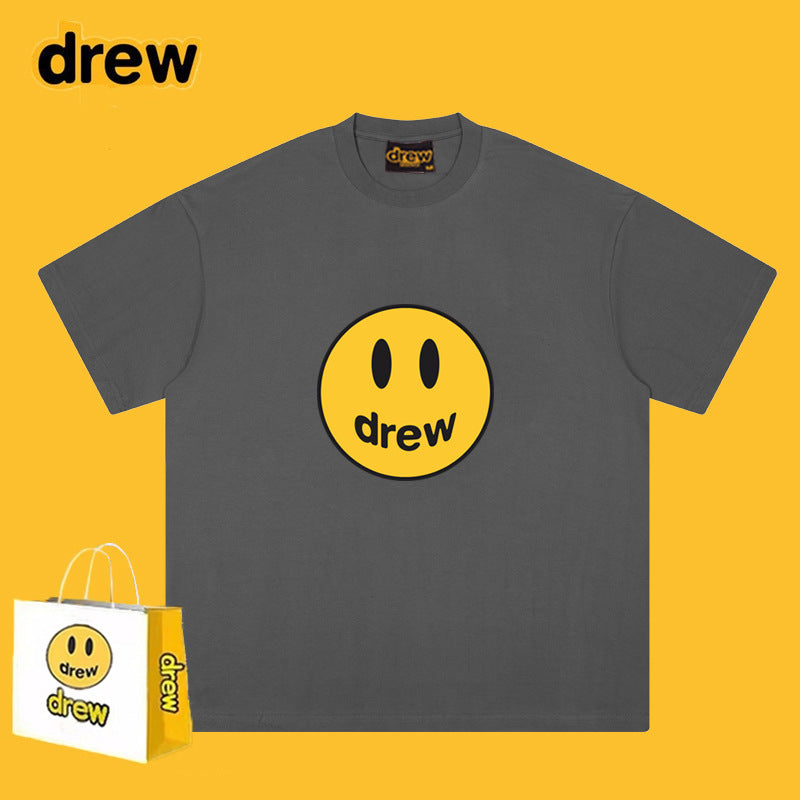 Drew T-shirts Printed T-shirt High Street Short Sleeve