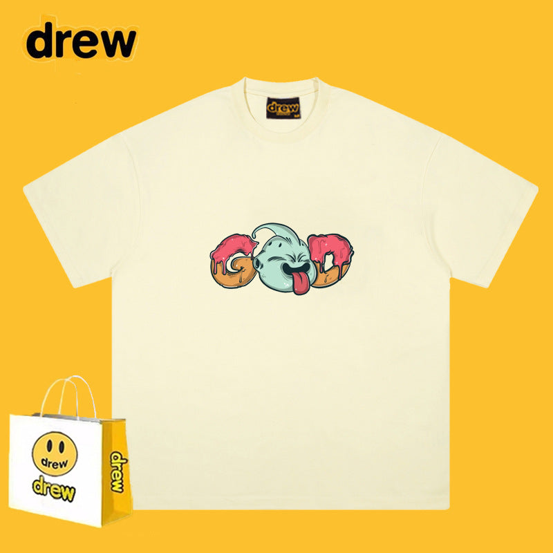 Drew T-shirts Cotton Short-Sleeved Printed T-shirt