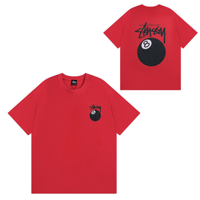 Stussy T-Shirts Casual Versatile Loose T-Shirts Couple
