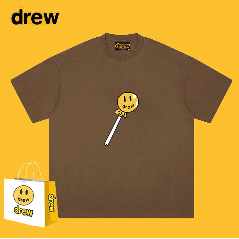 Drew T-shirts T-shirt Candy Short Sleeve Loose