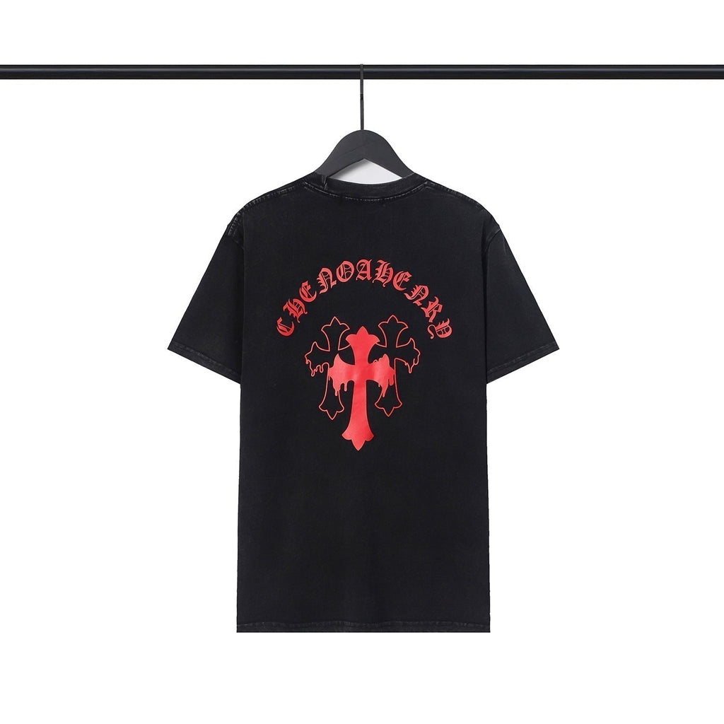 Chrome Heart T Shirts College Wind Croix Premium T-Shirt Cross