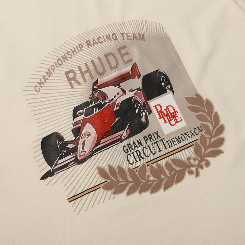 Rhude T-shirt Geometric Print Short Sleeve T-shirt