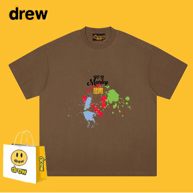 Drew T-shirts Short Sleeve Printed T-shirt