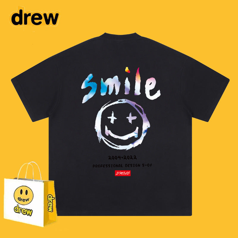 Drew T-shirts Short Sleeve T-shirt Printing