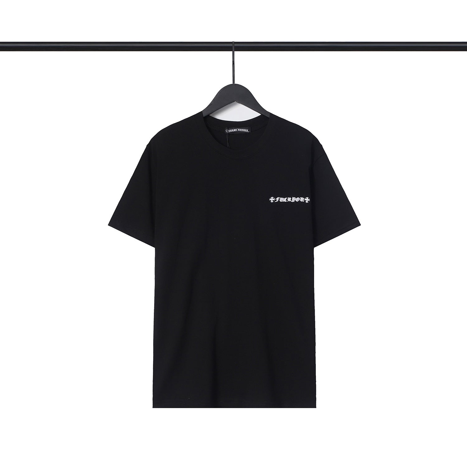 Chrome Heart T Shirts Chrome Hearts Sanskrit Horseshoe Short Sleeve T-Shirt