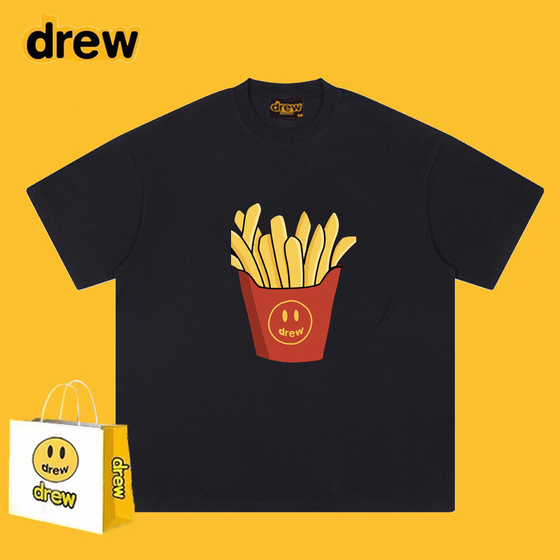 Drew T-shirts Cotton Short-Sleeved Printed T-shirt
