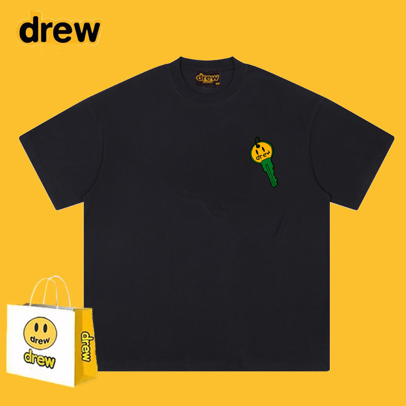 Drew T-shirts Short-Sleeved T-shirt Smiley Face