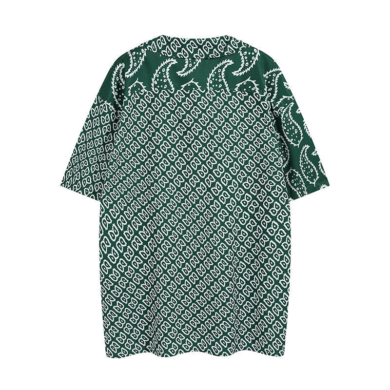 Rhude T-shirt Family Totem Casual Short Sleeve Shirt, Shorts