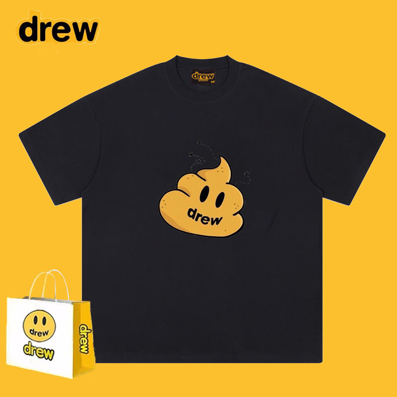 Drew T-shirts Short Sleeve Faeces Graffiti High Street