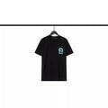 Chrome Heart T Shirts Sanskrit Cross Print Embroidery Loose Short Sleeve T-Shirt