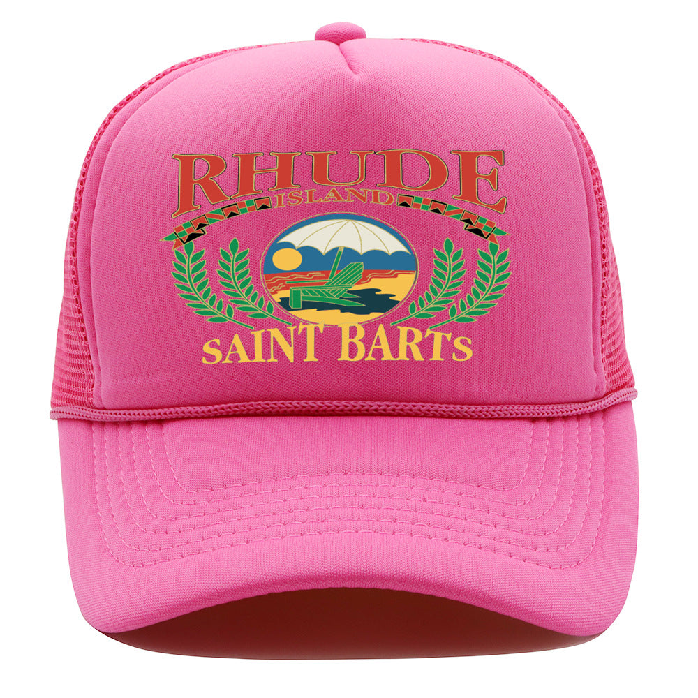 Rhude Hat Couple Sun Hat Fashion Casual Baseball Cap