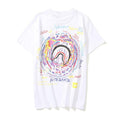 Bathing Ape T-Shirt Cartoon Round Neck Summer Printed Large Size Short Sleeve Casual