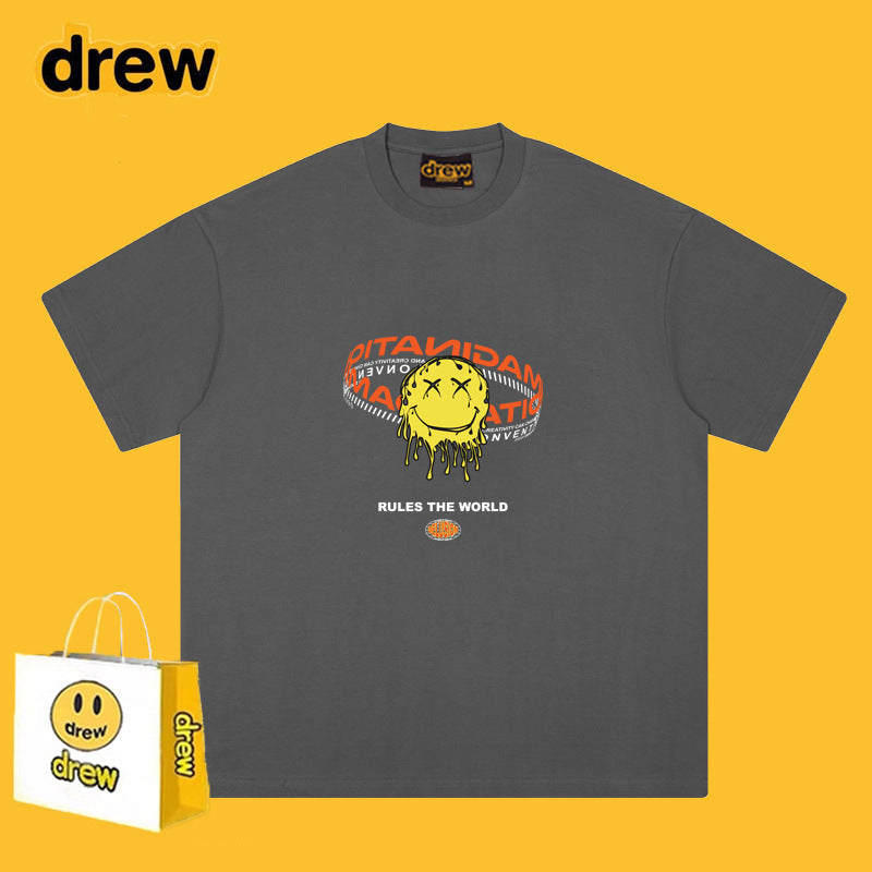 Drew T-shirts Short Sleeve Loose Men