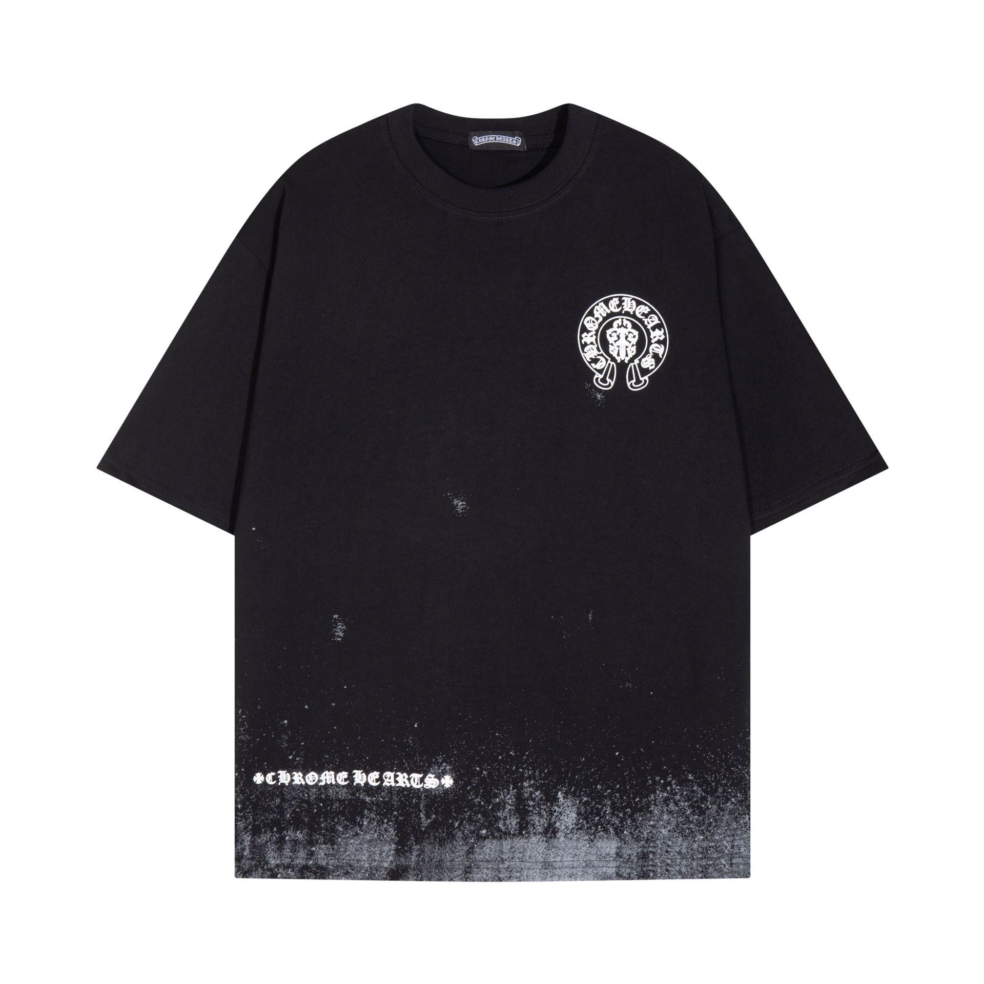 Chrome Heart T Shirts Sanskrit Short Sleeve T-Shirt Crew Neck