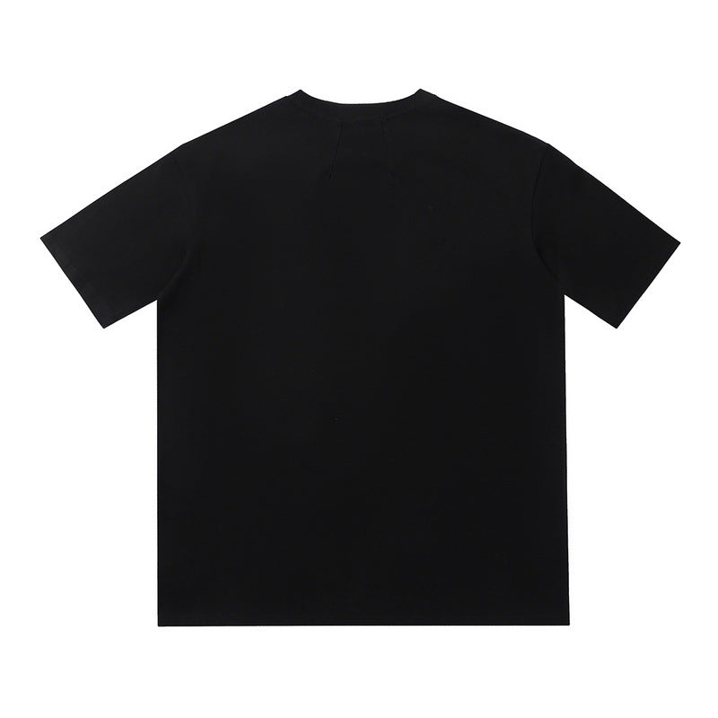 Rhude T-shirt Parrot Wheat Ear Letter Print Short Sleeve T-shirt