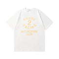 Rhude T-shirt Racing Club Alphabet Slogan Printed Short Sleeve T-shirt