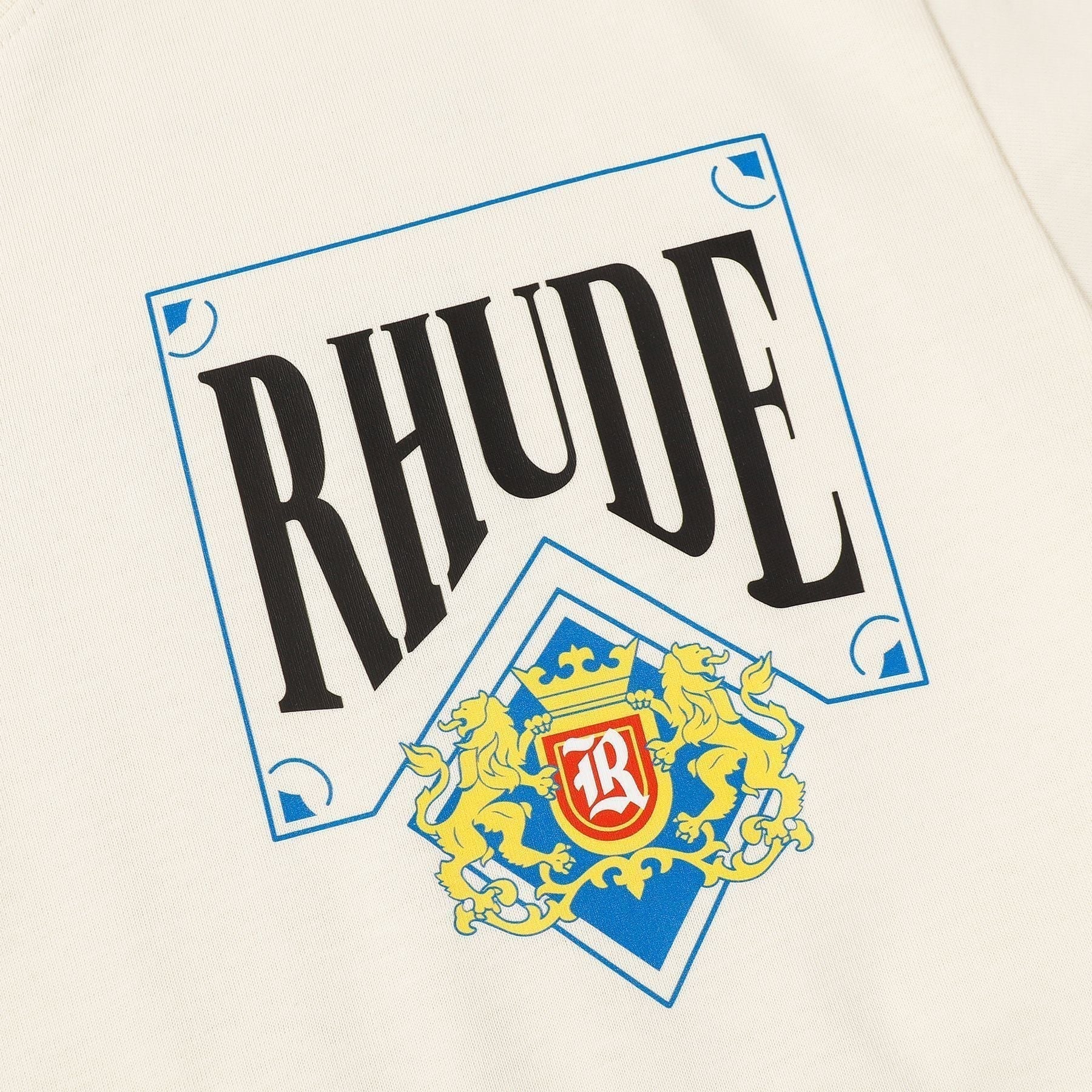 Rhude T-shirt Micro Standard Poker Printed Short Sleeve T-shirt