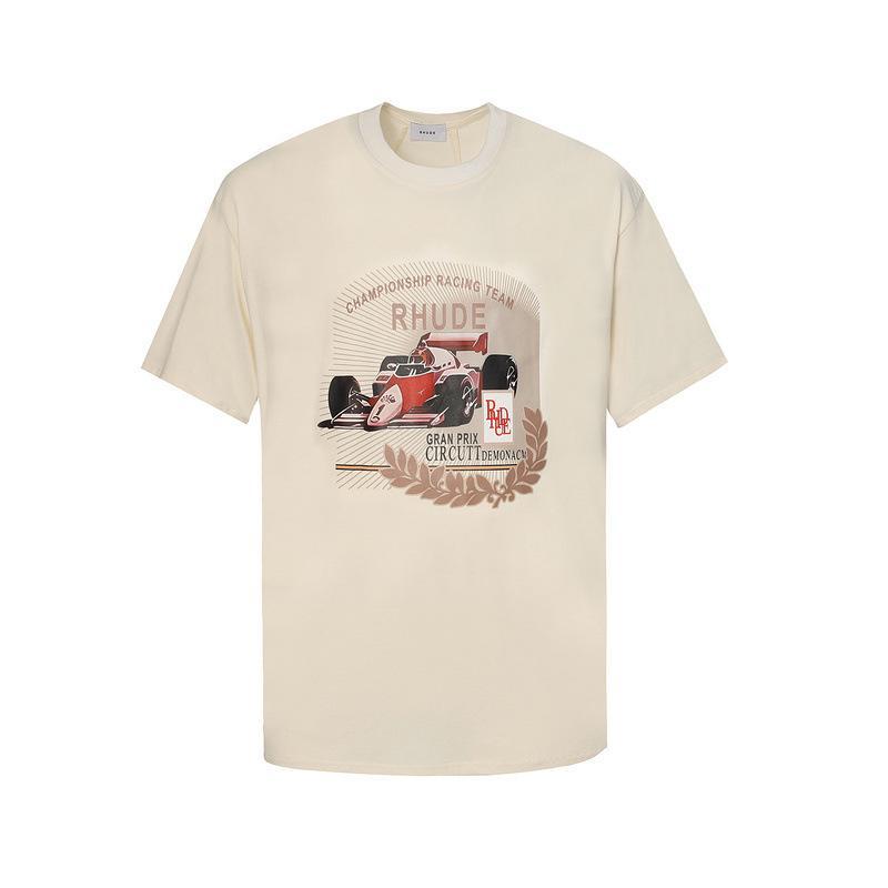 Rhude T-shirt Geometric Print Short Sleeve T-shirt