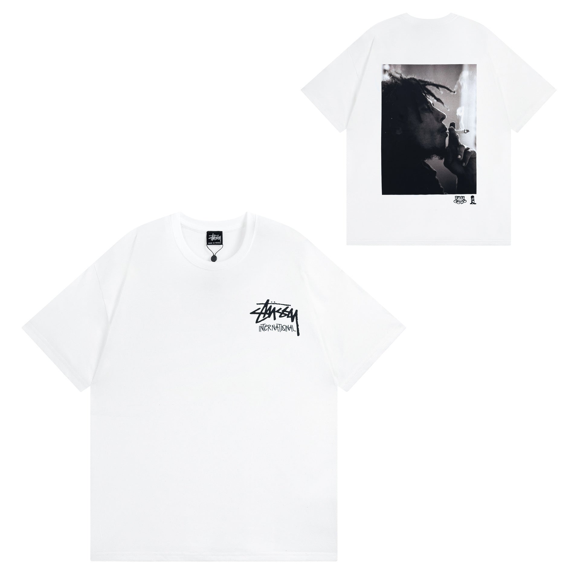 Stussy T-Shirts Casual Versatile Loose T-Shirts Couple