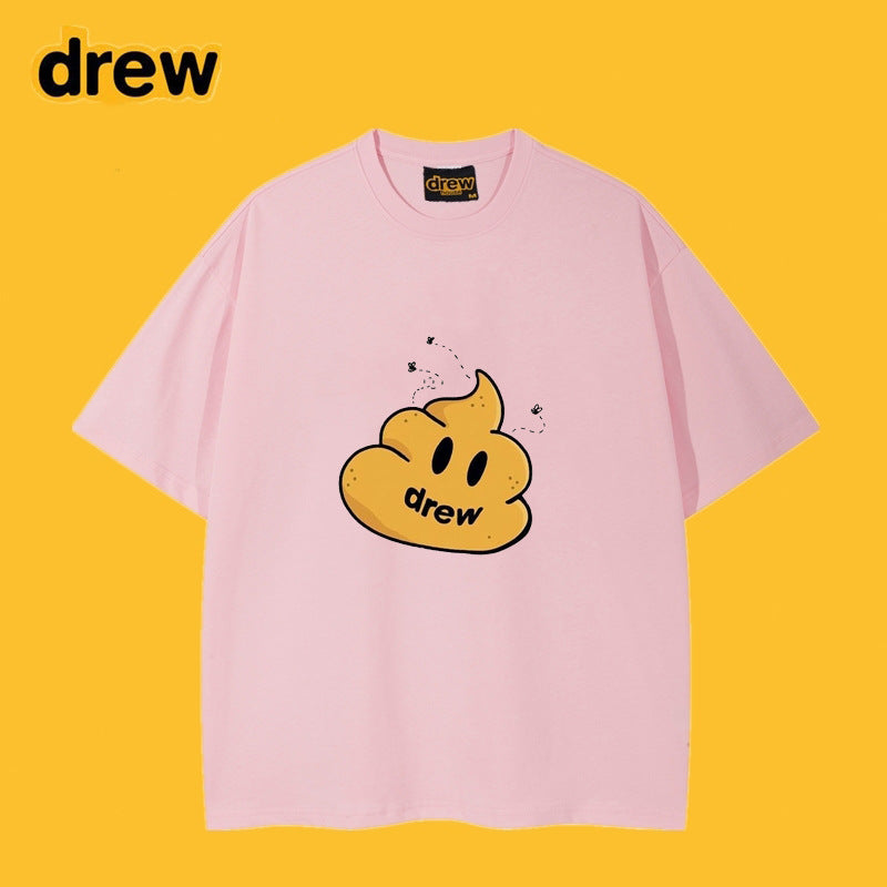 Drew T-shirts Short Sleeve Faeces Graffiti High Street