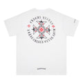 Chrome Heart T Shirts Red Cross Sanskrit Letter Short Sleeve T-Shirt