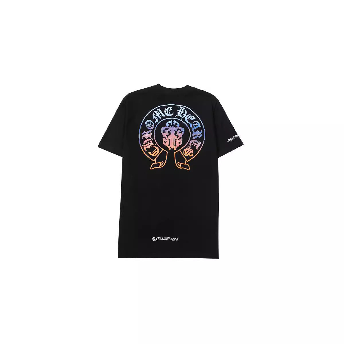 Chrome Heart T Shirts gradual change horseshoe bayonet sword