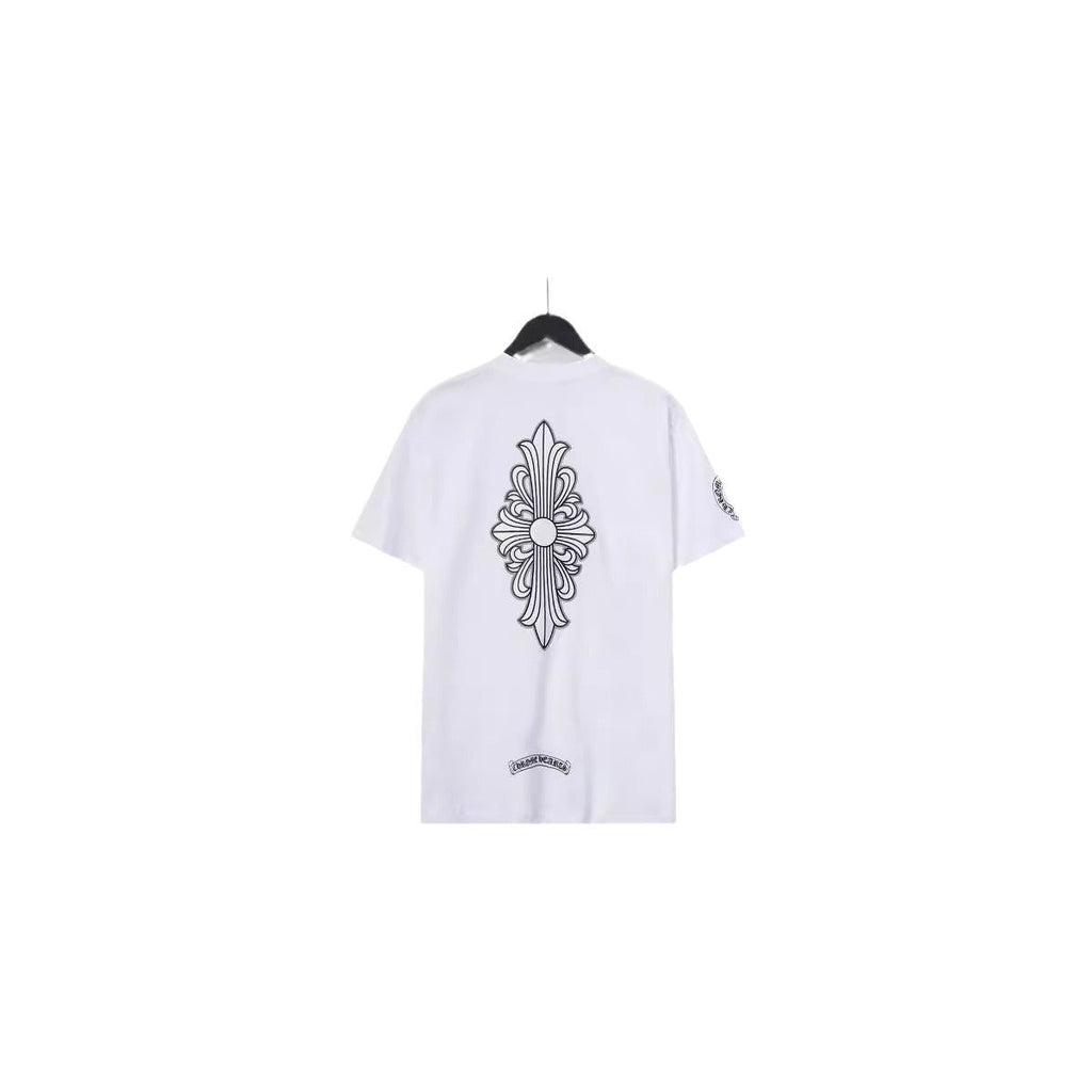 Chrome Heart T Shirts T-Shirt Crossshaft Cotton Crew Neck Short Sleeve