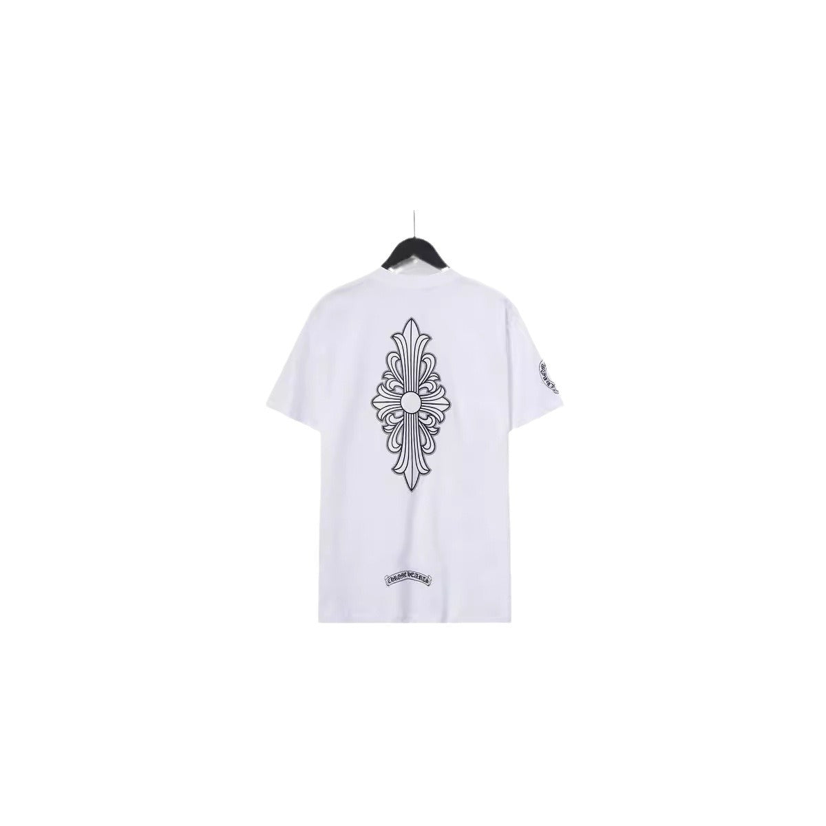Chrome Heart T Shirts T-Shirt Crossshaft Cotton Crew Neck Short Sleeve