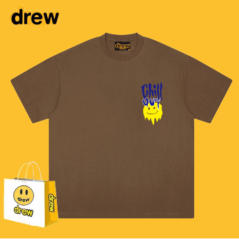 Drew T-shirts High Street Loose Men's Cotton