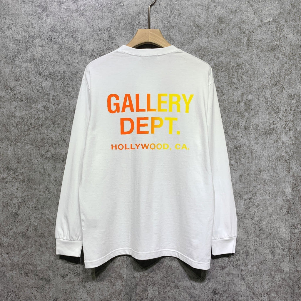 Gallery Dept Long Sleeved Shirt Fashion Brand Long Sleeve Long-Sleeved T-shirt Blouse