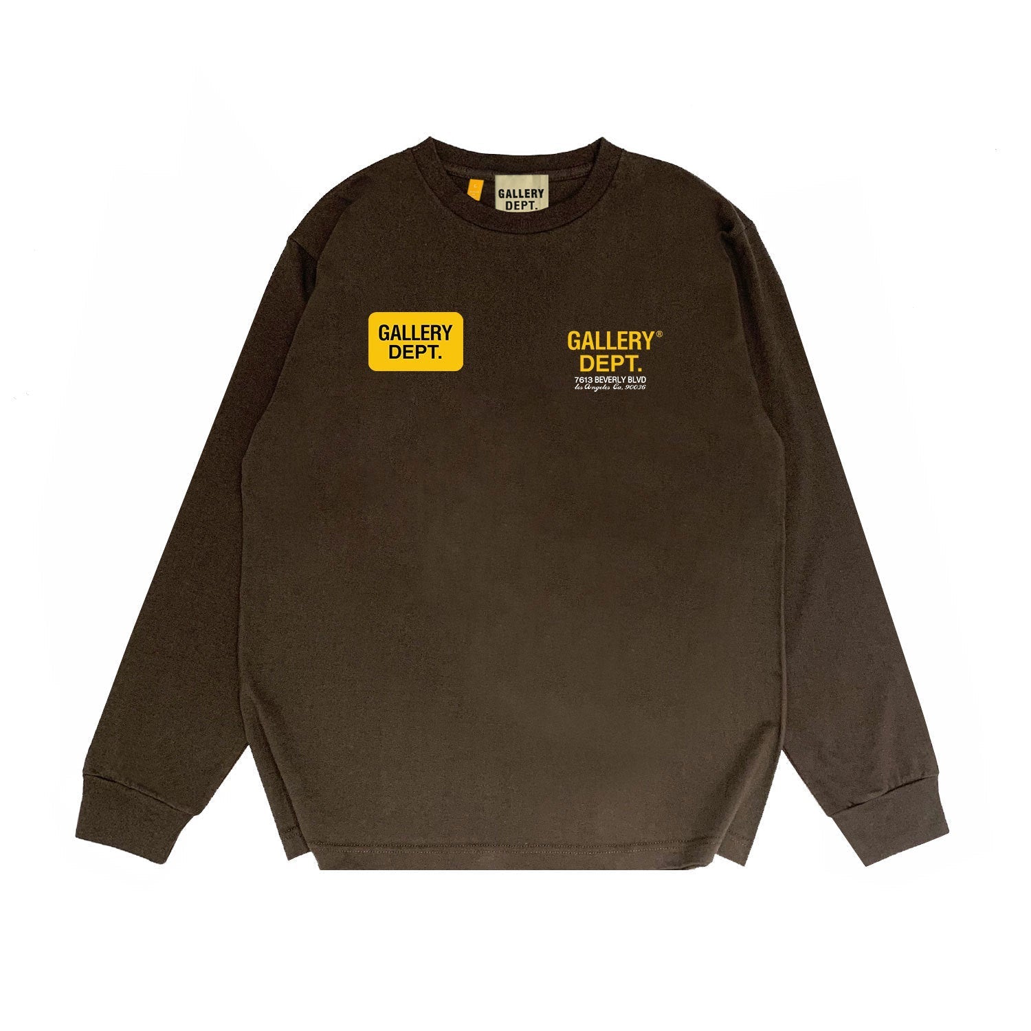 Gallery Dept Long Sleeved Shirt Fashion Brand Long Sleeve Long-Sleeved T-shirt Blouse